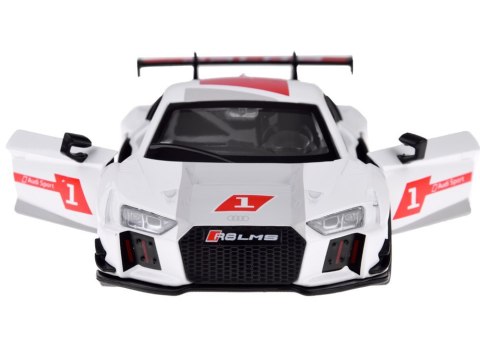 Auto metalowe model sportowe Audi R8 LMS skala 1:32 dźwięki światła ZA4609 Auto metalowe model sportowe Audi R8 LMS skala 1:32 dźwięki światła ZA4609