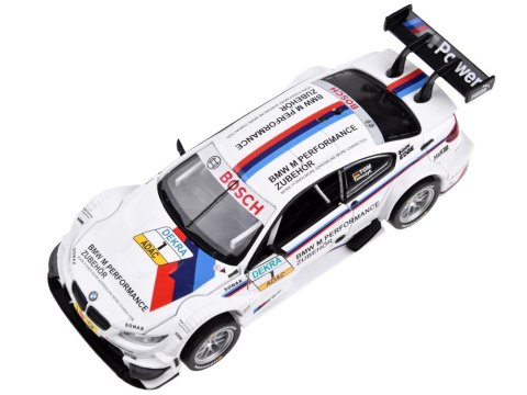 Auto metalowe sportowy model BMW M3 DTM skala 1:32 dźwięki światła ZA4608 Auto metalowe sportowy model BMW M3 DTM skala 1:32 dźwięki światła ZA4608