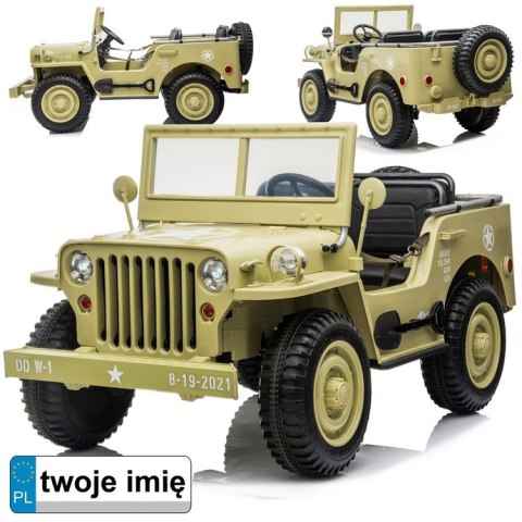 Auto na akumulator 3os J E E P Willys pilot PA0249 Auto na akumulator 3os J E E P Willys pilot PA0249