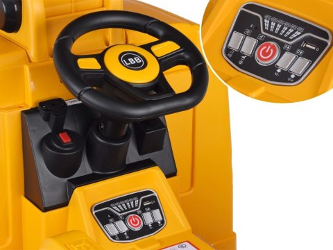Auto na akumulator Duży DŹWIG ruchomy hak światło dźwięk bujanie PA0317 Auto na akumulator Duży DŹWIG ruchomy hak światło dźwięk bujanie PA0317
