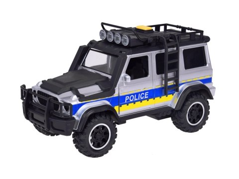 Auto terenowe Policja Radiowóz z napędem Światła + Dźwięki ZA5410 Auto terenowe Policja Radiowóz z napędem Światła + Dźwięki ZA5410