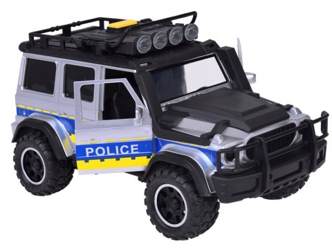 Auto terenowe Policja Radiowóz z napędem Światła + Dźwięki ZA5410 Auto terenowe Policja Radiowóz z napędem Światła + Dźwięki ZA5410