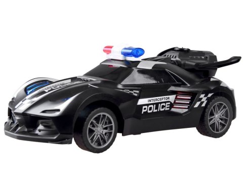 Auto zdalnie sterowane Policja dym światło RC0596 Auto zdalnie sterowane Policja dym światło RC0596