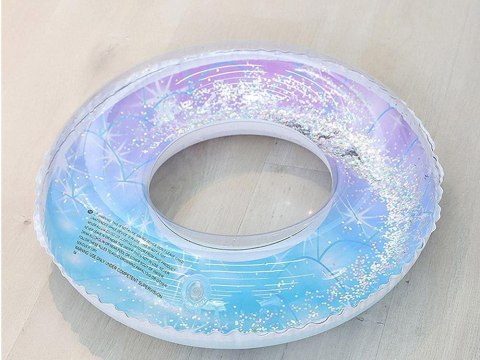 Bajeczne Kółko dmuchane z konfetti do pływania dla dzieci 80cm SP0751 Bajeczne Kółko dmuchane z konfetti do pływania dla dzieci 80cm SP0751