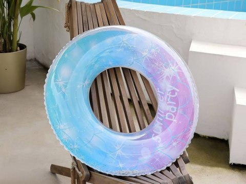Bajeczne Kółko dmuchane z konfetti do pływania dla dzieci 80cm SP0751 Bajeczne Kółko dmuchane z konfetti do pływania dla dzieci 80cm SP0751