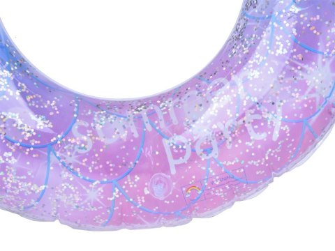 Bajeczne Kółko dmuchane z konfetti do pływania dla dzieci 80cm SP0751 Bajeczne Kółko dmuchane z konfetti do pływania dla dzieci 80cm SP0751