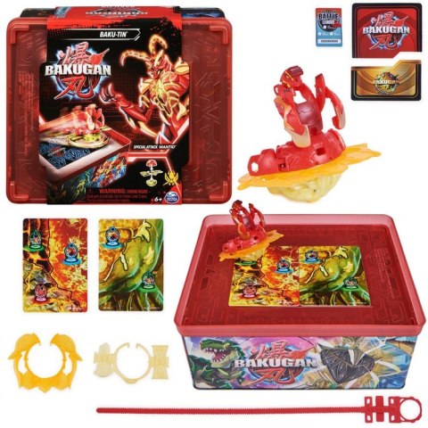 Bakugan-puszka kolekcjonerska z figurkami i kartami ZA5994 Bakugan-puszka kolekcjonerska z figurkami i kartami ZA5994