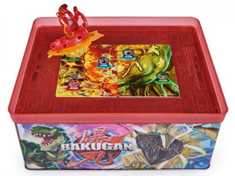 Bakugan-puszka kolekcjonerska z figurkami i kartami ZA5994 Bakugan-puszka kolekcjonerska z figurkami i kartami ZA5994