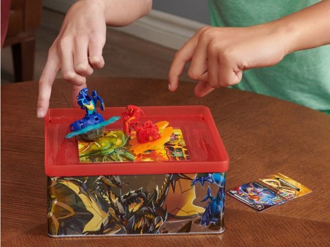 Bakugan-puszka kolekcjonerska z figurkami i kartami ZA5994 Bakugan-puszka kolekcjonerska z figurkami i kartami ZA5994