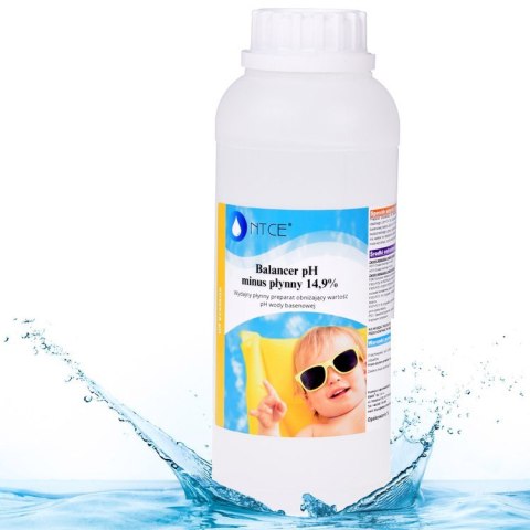 Balancer PH - minus 14,9% płyn do obniżenia pH wody w basenie 1L BA0572 Balancer PH - minus 14,9% płyn do obniżenia pH wody w basenie 1L BA0572