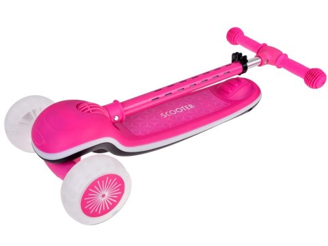 Balansowa hulajnoga SCOOTER 3-kołowa KOLOROWE ŚWIATEŁKA i MUZYKA SP0812 Balansowa hulajnoga SCOOTER 3-kołowa KOLOROWE ŚWIATEŁKA i MUZYKA SP0812