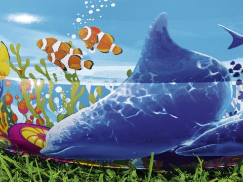 Bestawy Basen dmuchany fish'n friends 262 x 157x46cm 54118 Bestawy Basen dmuchany fish'n friends 262 x 157x46cm 54118