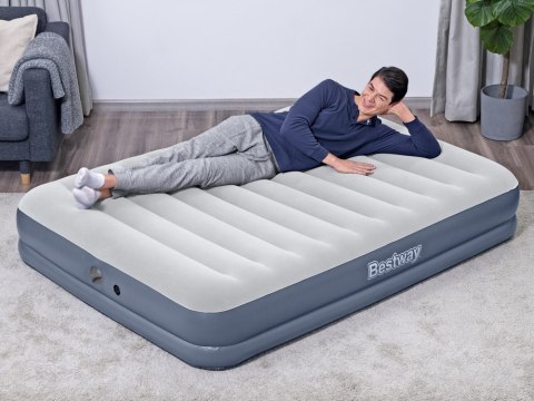 Bestway 2os dmuchany materac Queen Tritech Air pompka 203x152x36cm 6716T Bestway 2os dmuchany materac Queen Tritech Air pompka 203x152x36cm 6716T