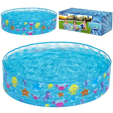 Bestway BRODZIK Basen ogrodowy 122x25cm 219l 55028 Bestway BRODZIK Basen ogrodowy 122x25cm 219l 55028