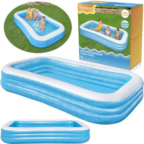 Bestway Basen dmuchany rodzinny 305x183x56cm 54009 Bestway Basen dmuchany rodzinny 305x183x56cm 54009