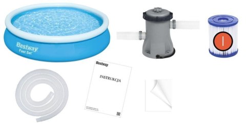 Bestway Basen rozporowy 5377 l 366x76 cm 57274 Bestway Basen rozporowy 5377 l 366x76 cm 57274