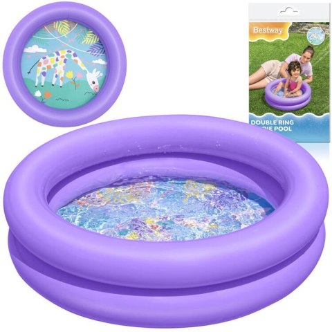 Bestway Basenik dmuchany pompowany brodzik dla dzieci 61x15cm 51061 Bestway Basenik dmuchany pompowany brodzik dla dzieci 61x15cm 51061