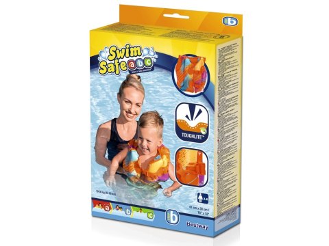 Bestway Dmuchana kolorowa kamizelka do pływania dla dziecka 32272 Bestway Dmuchana kolorowa kamizelka do pływania dla dziecka 32272
