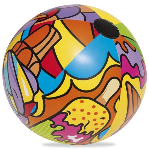 Bestway Dmuchana piłka plażowa KOLOROWA duża aż 91cm 31044 Bestway Dmuchana piłka plażowa KOLOROWA duża aż 91cm 31044
