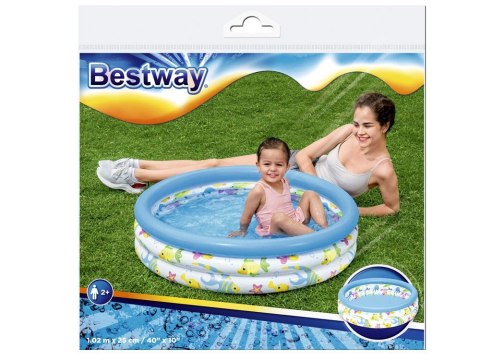 Bestway Dmuchany basenik dla dzieci 102cm 51008 Bestway Dmuchany basenik dla dzieci 102cm 51008