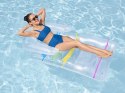 Bestway Dmuchany fotel Leżak Materac do wody z oparciem 165cm 90 kg 43011