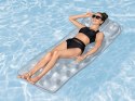 Bestway Dmuchany materac plażowy z zagłówkiem METAL 188x71cm 43024