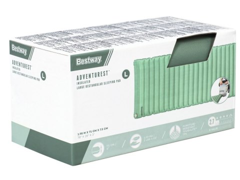 Bestway dmuchana karimata materac AdventuRest 198 x 71 cm 69618 Bestway dmuchana karimata materac AdventuRest 198 x 71 cm 69618