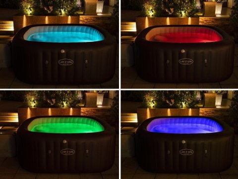 Bestway Lay-z-Spa Maldives Pro7 2025 jacuzzi WiFi aplikacja LED 5-7os 6001U Bestway Lay-z-Spa Maldives Pro7 2025 jacuzzi WiFi aplikacja LED 5-7os 6001U
