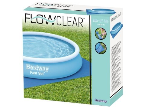 Bestway MATA pod basen folia 396 x 396cm folia ochronna 58002 Bestway MATA pod basen folia 396 x 396cm folia ochronna 58002