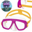 Bestway Maska Okulary do pływania i snurkowania RÓŻOWE 22011