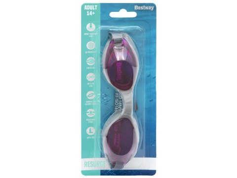 Bestway Okularki do pływania RESURGE gogle basenowe 14+ 21051 Bestway Okularki do pływania RESURGE gogle basenowe 14+ 21051