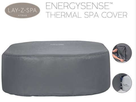 Bestway Pokrywa termiczna pokrowiec ENERGYSENSE do Lay-Z-Spa 180cm 60319 Bestway Pokrywa termiczna pokrowiec ENERGYSENSE do Lay-Z-Spa 180cm 60319