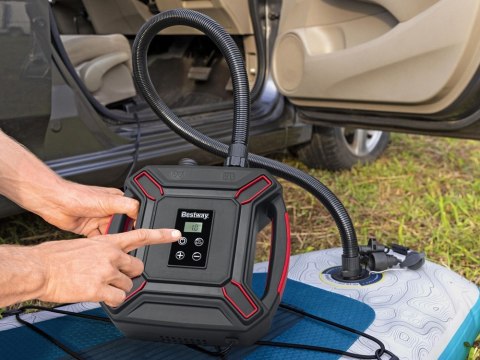 Bestway Wysokociśnieniowa elektryczna pompka powietrzna DC 4 adaptery 62265 Bestway Wysokociśnieniowa elektryczna pompka powietrzna DC 4 adaptery 62265