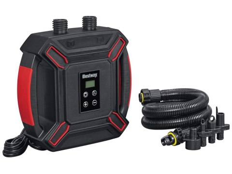 Bestway Wysokociśnieniowa elektryczna pompka powietrzna DC 4 adaptery 62265 Bestway Wysokociśnieniowa elektryczna pompka powietrzna DC 4 adaptery 62265