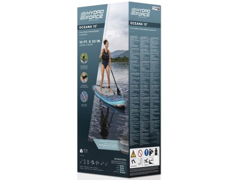 Bestway Zestaw Deska SUP z oparciem Hydro-Force 2w1 305cmx84cmx15cm 6532B Bestway Zestaw Deska SUP z oparciem Hydro-Force 2w1 305cmx84cmx15cm 6532B