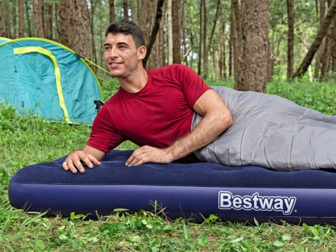 Bestway welurowy Materac dmuchany 188 x 99cm 67001 Bestway welurowy Materac dmuchany 188 x 99cm 67001