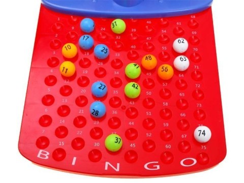 BINGO Edukacyjna liczbowa Gra Rodzinna GR0251 BINGO Edukacyjna liczbowa Gra Rodzinna GR0251