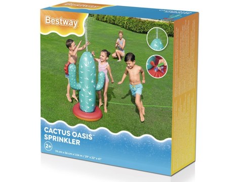 Bestway Zraszacz wodny KAKTUS OASIS Ochłoda w upalne dni 52733 Bestway Zraszacz wodny KAKTUS OASIS Ochłoda w upalne dni 52733