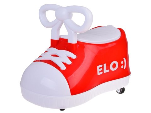 Czerwony TRAMPEK Elo :) - JEŹDZIK but Super-obrotowy + muzyka SP0813 Czerwony TRAMPEK Elo :) - JEŹDZIK but Super-obrotowy + muzyka SP0813