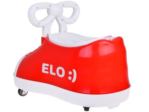 Czerwony TRAMPEK Elo :) - JEŹDZIK but Super-obrotowy + muzyka SP0813 Czerwony TRAMPEK Elo :) - JEŹDZIK but Super-obrotowy + muzyka SP0813