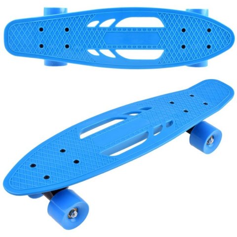 Deskorolka FISZKA dla dzieci 50kg Ażurowe wycięcia do przenoszenia SP0719 Deskorolka FISZKA dla dzieci 50kg Ażurowe wycięcia do przenoszenia SP0719