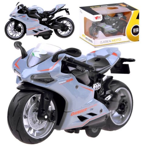 Diecast model Motocykl z naciągiem zabawka ZA3933 B Diecast model Motocykl z naciągiem zabawka ZA3933 B