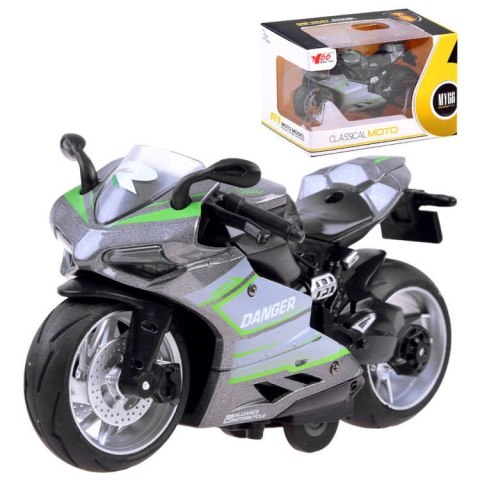 Diecast model Motocykl z naciągiem zabawka ZA3933 Diecast model Motocykl z naciągiem zabawka ZA3933