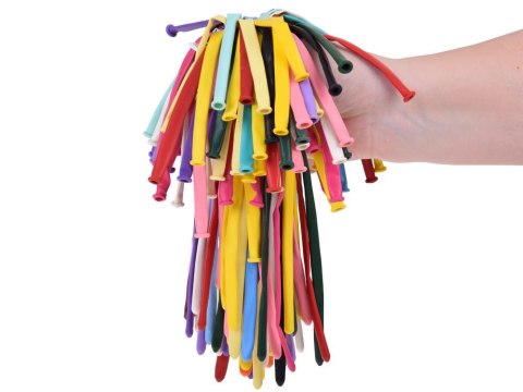 Długie Kolorowe Balony do modelowania dekoracji zabawy 100szt ZA5565 Długie Kolorowe Balony do modelowania dekoracji zabawy 100szt ZA5565