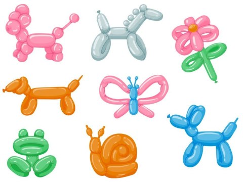 Długie Kolorowe Balony do modelowania dekoracji zabawy 100szt ZA5565 Długie Kolorowe Balony do modelowania dekoracji zabawy 100szt ZA5565