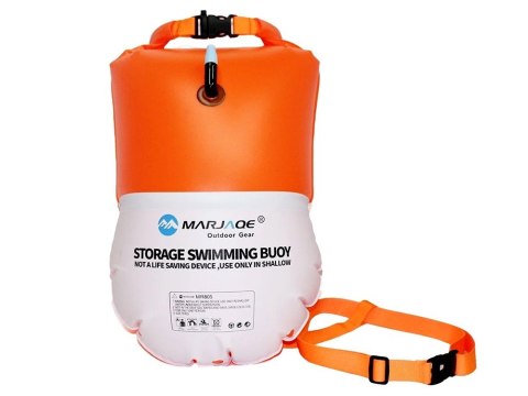 Dmuchana Bojka Asekuracyjna do Pływania Suchy Dry Bag torba 10L SP0827 Dmuchana Bojka Asekuracyjna do Pływania Suchy Dry Bag torba 10L SP0827