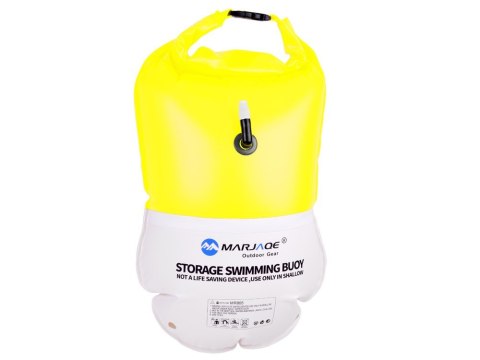 Dmuchana Bojka Asekuracyjna do Pływania Suchy Dry Bag torba 10L SP0827 Dmuchana Bojka Asekuracyjna do Pływania Suchy Dry Bag torba 10L SP0827