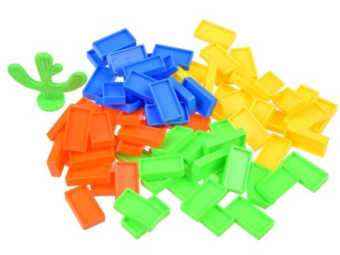 Domino Lokomotywa układanka klocki 80 szt ZA3725 Domino Lokomotywa układanka klocki 80 szt ZA3725