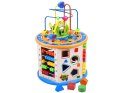 Drewniana kostka edukacyjna sorter 8w1 ZA4117