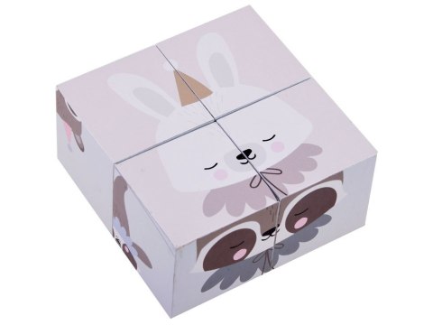 Drewniane Klocki puzzle zwierzątka obrazki ZA4114 Drewniane Klocki puzzle zwierzątka obrazki ZA4114